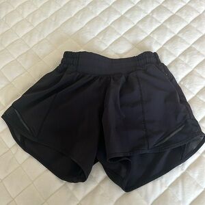 Lululemon Black shorts, Size 0 tall